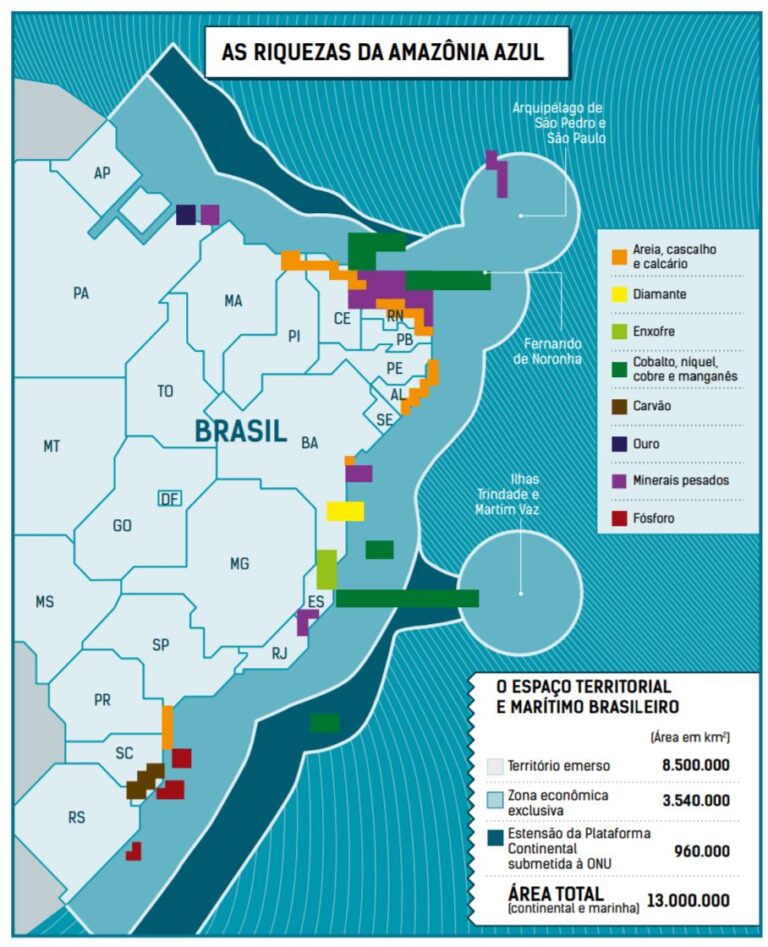 Leia mais sobre o artigo Hoje celebramos o Dia Nacional da Amazônia Azul!